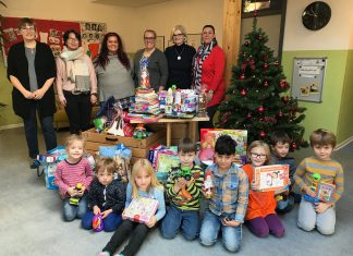 Die Spendenaktion des Kinder- und Familienzentrums Händelstraße wird in der Weihnachtszeit für freudige Gesichter sorgen. Foto: Privat